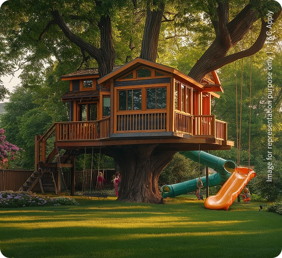 Kids' Playground & Tree House