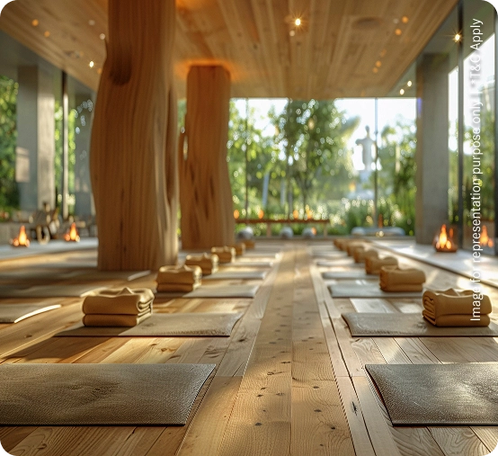 Yoga Deck & Meditation Pavilions